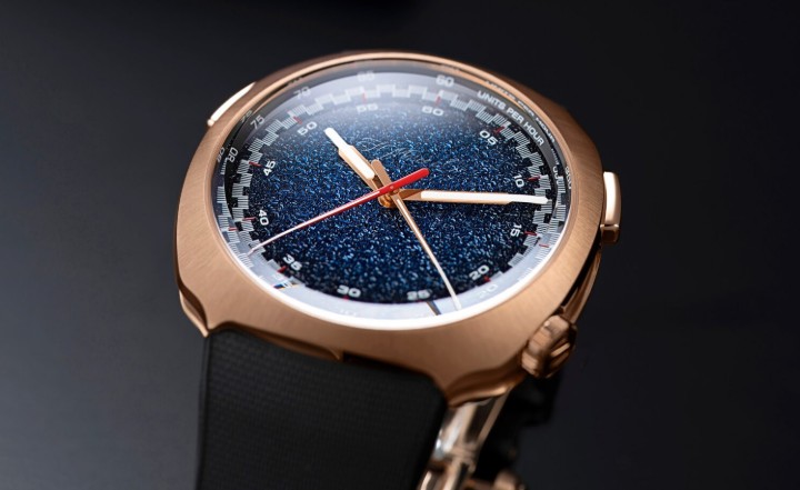 Obrázok z H. Moser & Cie Streamliner Flyback Chronograph Automatic Midnight Blue Fumé