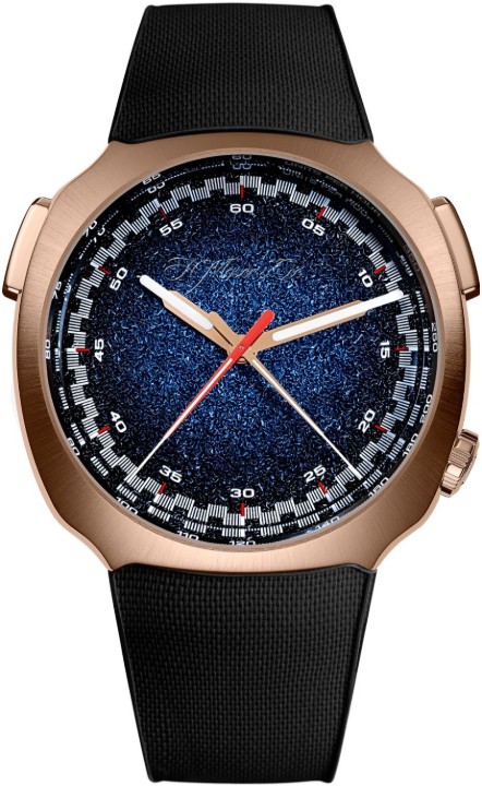 Obrázok z H. Moser & Cie Streamliner Flyback Chronograph Automatic Midnight Blue Fumé