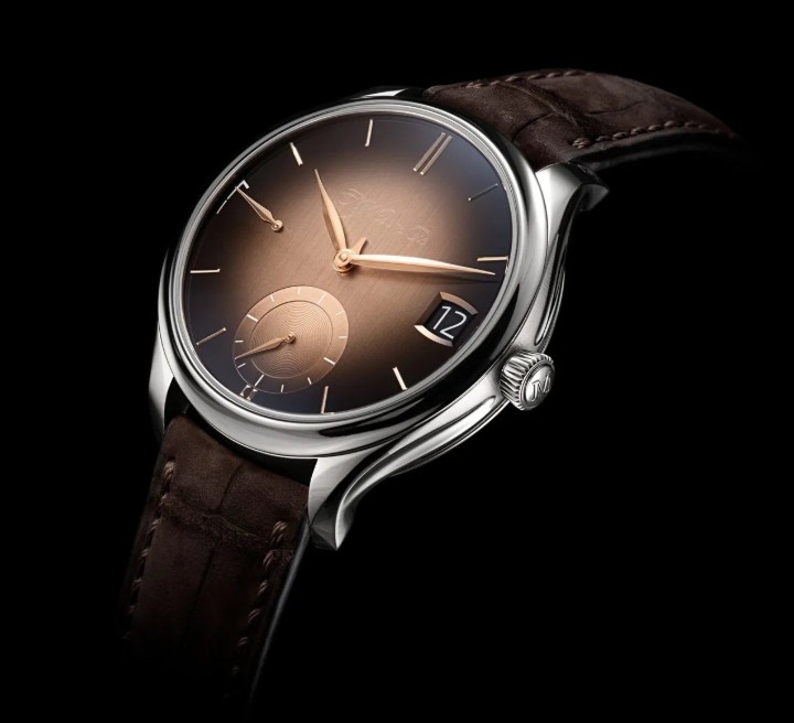 Obrázok z H. Moser & Cie Endeavour Perpetual Calendar Smoked Salmon