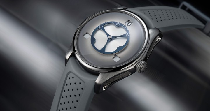 Obrázok z H. Moser & Cie Pioneer Flying Hours White Fumé