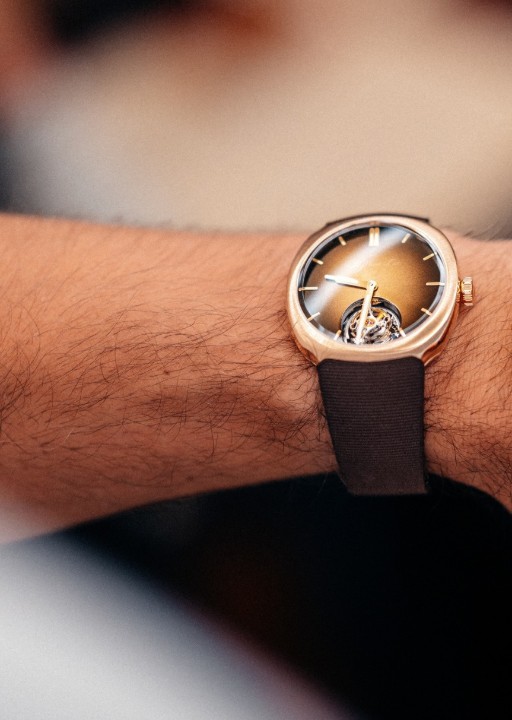 Obrázok z H. Moser & Cie Streamliner Tourbillon Pierre Gasly Limited Edition