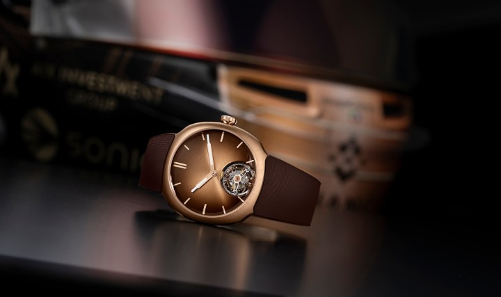 Obrázok z H. Moser & Cie Streamliner Tourbillon Pierre Gasly Limited Edition