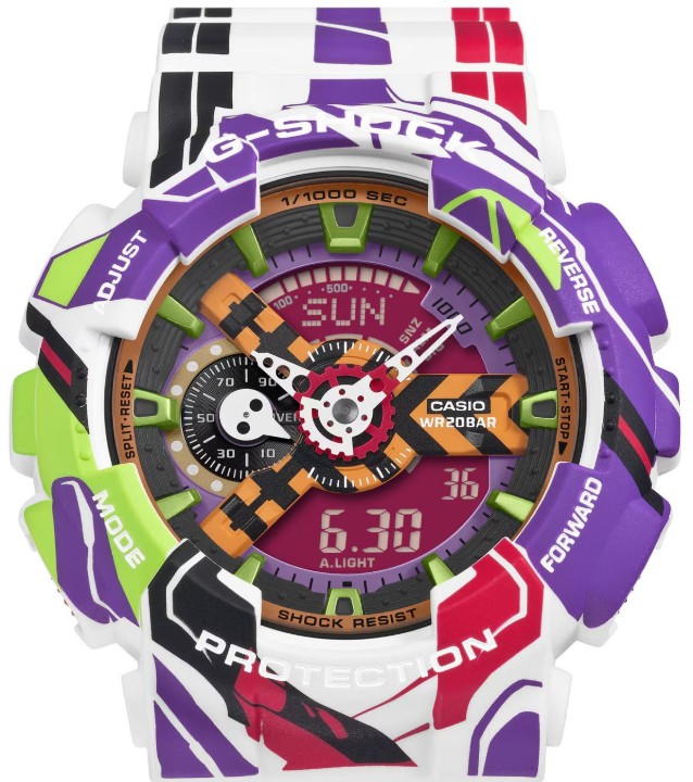 Obrázok z Casio G-Shock EVANGELION 30th Anniversary Collaboration Model