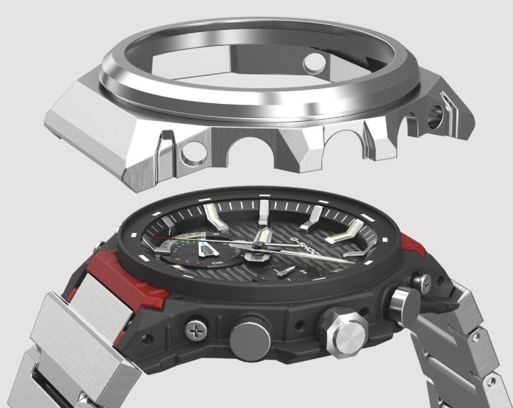 Obrázok z Casio G-Shock G-Steel Carbon Core Guard
