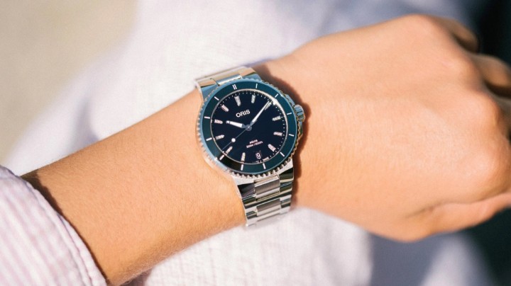 Obrázok z Oris Aquis Date Diamonds