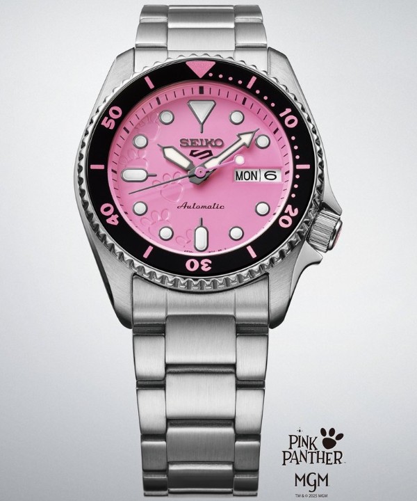 Obrázok z Seiko 5 Sports SKX Series Pink Panther Limited Edition