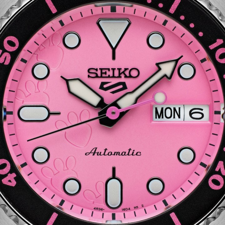 Obrázok z Seiko 5 Sports SKX Series Pink Panther Limited Edition