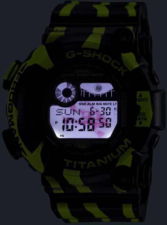 Obrázok z Casio G-Shock Frogman Three-striped Poison Frog Limited Edition