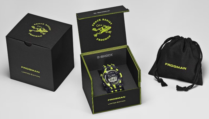 Obrázok z Casio G-Shock Frogman Three-striped Poison Frog Limited Edition