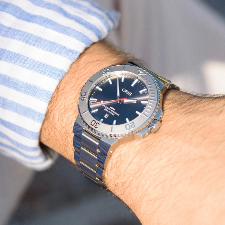 Obrázok z Oris Aquis Date Relief