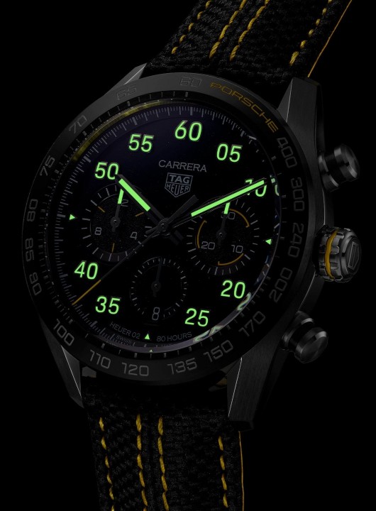 Obrázok z Tag Heuer Carrera Chronograph x Porsche Yellow Racing Limited Edition
