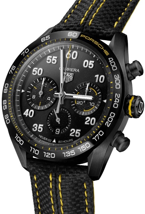 Obrázok z Tag Heuer Carrera Chronograph x Porsche Yellow Racing Limited Edition