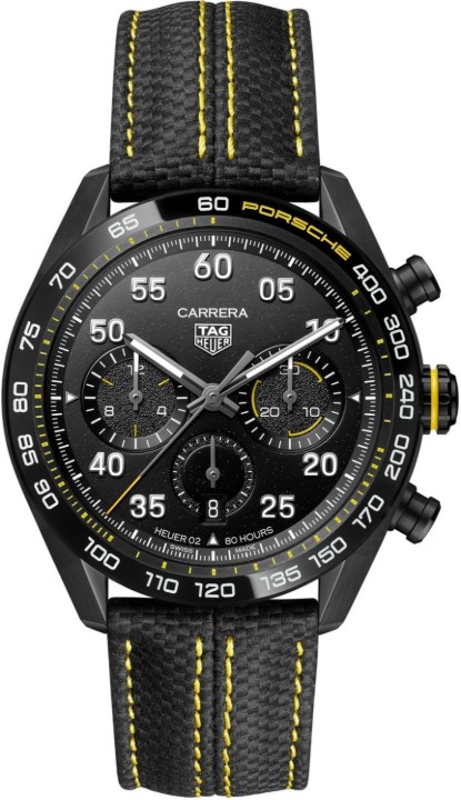 Obrázok z Tag Heuer Carrera Chronograph x Porsche Yellow Racing Limited Edition