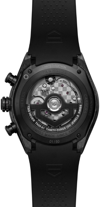 Obrázok z Tag Heuer Carrera Chronograph Tourbillon Extreme Sport TH-Carbonspring