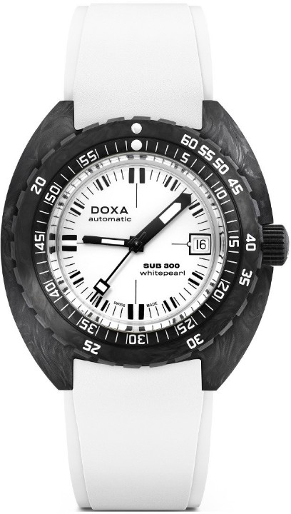 Obrázok z Doxa SUB 300 Carbon Whitepearl