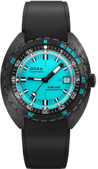 Obrázok z Doxa SUB 300 Carbon Aquamarine