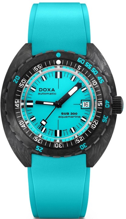 Obrázok z Doxa SUB 300 Carbon Aquamarine
