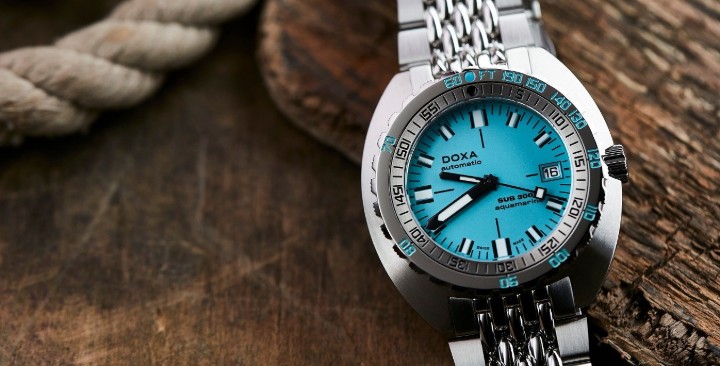 Obrázok z Doxa SUB 300T Aquamarine