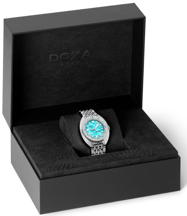 Obrázok z Doxa SUB 200T Diamonds Aquamarine