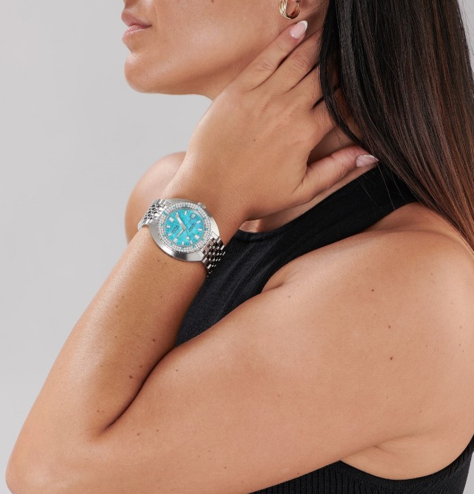 Obrázok z Doxa SUB 200T Diamonds Aquamarine