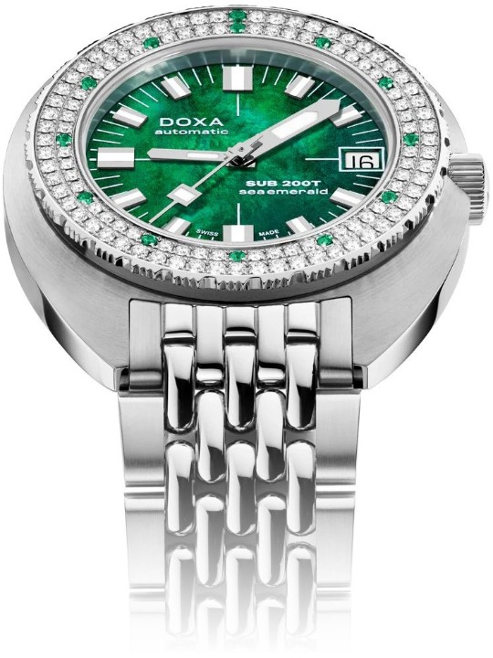 Obrázok z Doxa SUB 200T Diamonds Sea Emerald