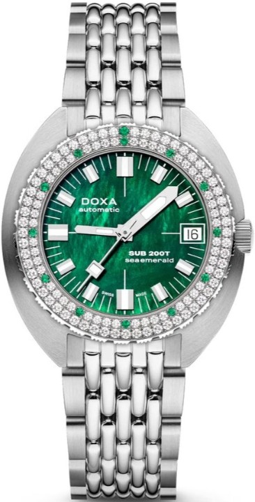 Obrázok z Doxa SUB 200T Diamonds Sea Emerald
