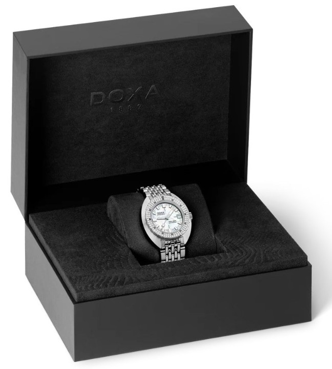 Obrázok z Doxa SUB 200T Diamonds Whitepearl