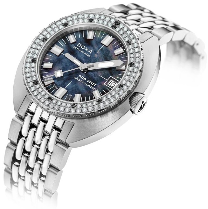 Obrázok z Doxa SUB 200T Diamonds Sharkhunter