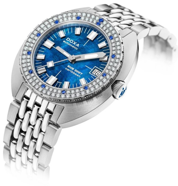 Obrázok z Doxa SUB 200T Diamonds Caribbean