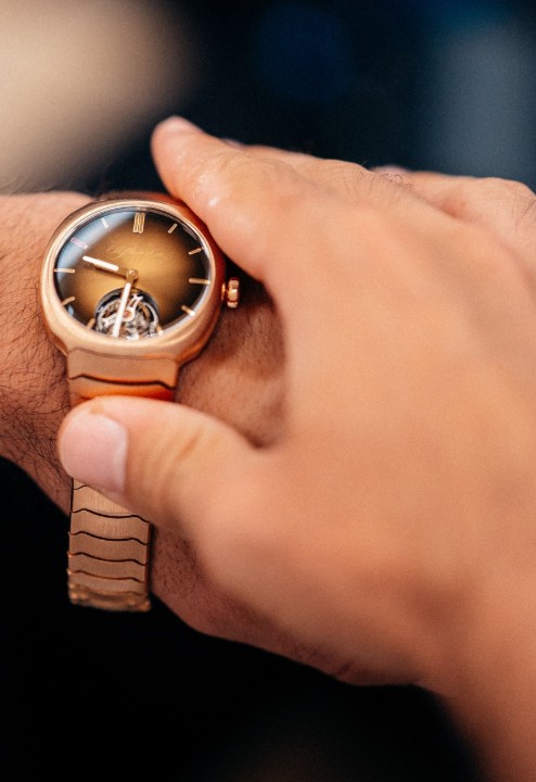 Obrázok z H. Moser & Cie Streamliner Tourbillon Pierre Gasly Limited Edition