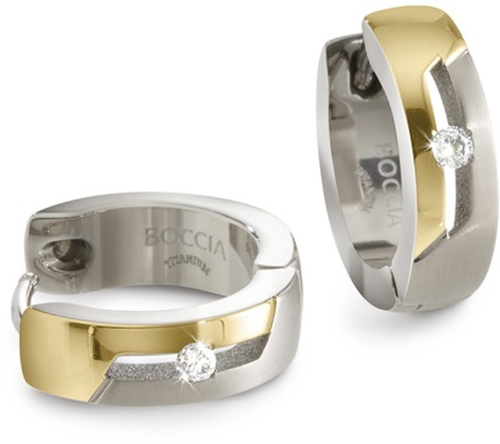 Obrázok z Boccia Titanium náušnice