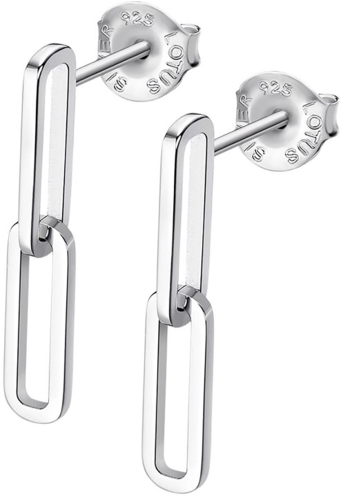 Obrázok z LOTUS SILVER náušnice LINKS COLLECTION