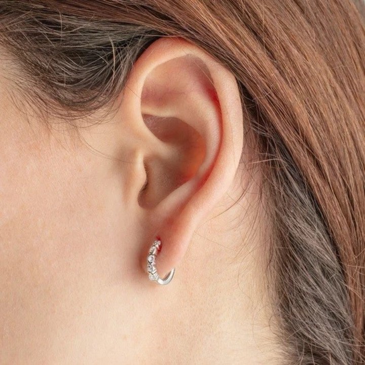 Obrázok z LOTUS SILVER náušnice ESSENTIALS