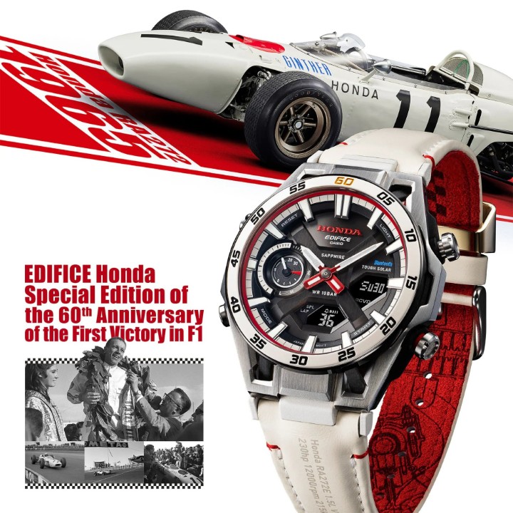 Obrázok z Casio Edifice Sospensione Honda Special Edition 60th Anniversary of the First Victory in F1