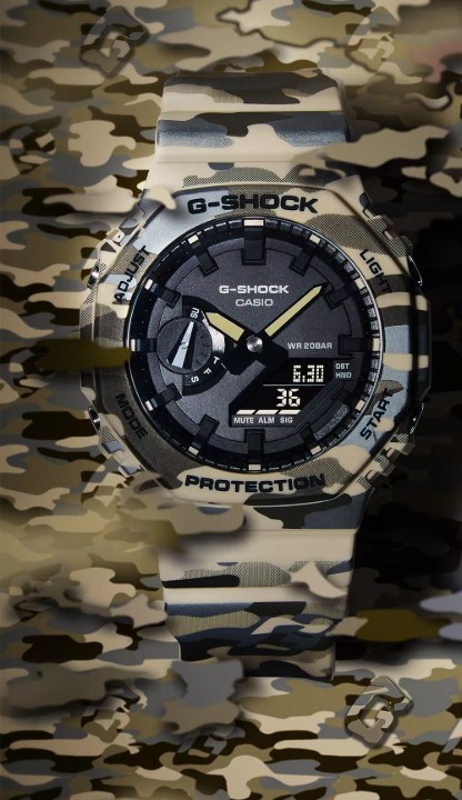 Obrázok z Casio G-Shock Carbon Core Guard Camouflage Series