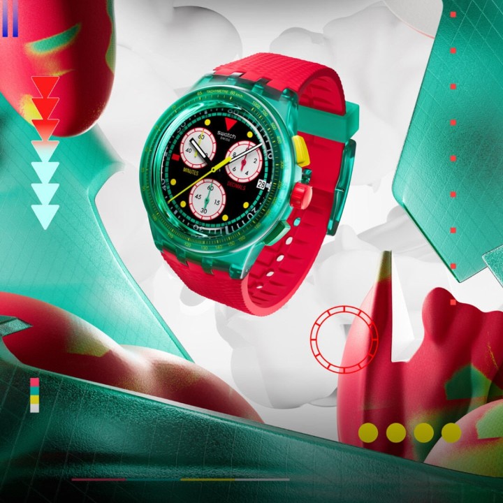 Obrázok z Swatch Neon Emerald Chrono