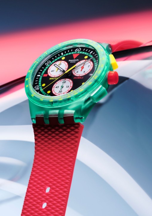 Obrázok z Swatch Neon Emerald Chrono