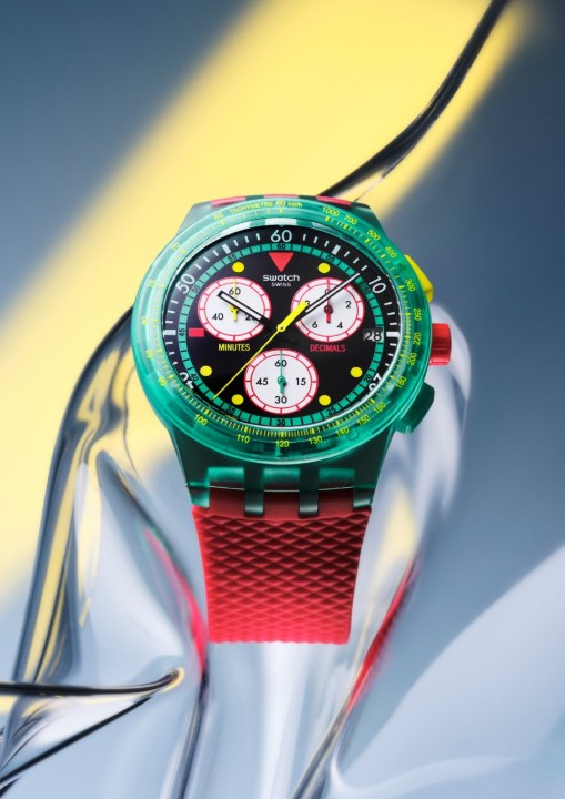 Obrázok z Swatch Neon Emerald Chrono