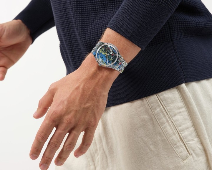 Obrázok z Swatch x Guggenheim Pollock´s Alchemy