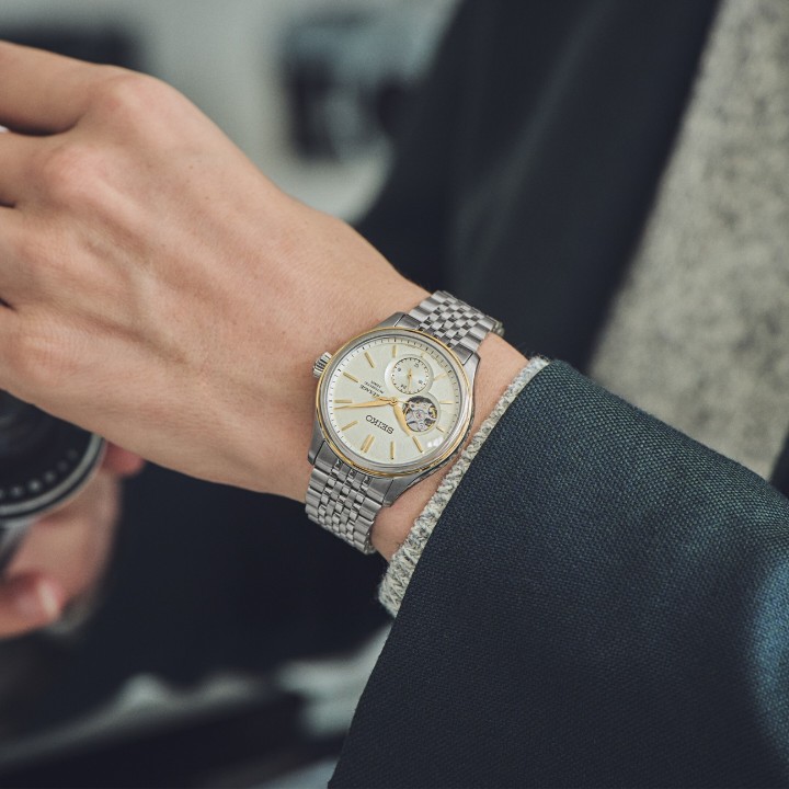 Obrázok z Seiko Presage Classic „Shiro-Iro“ Open Heart