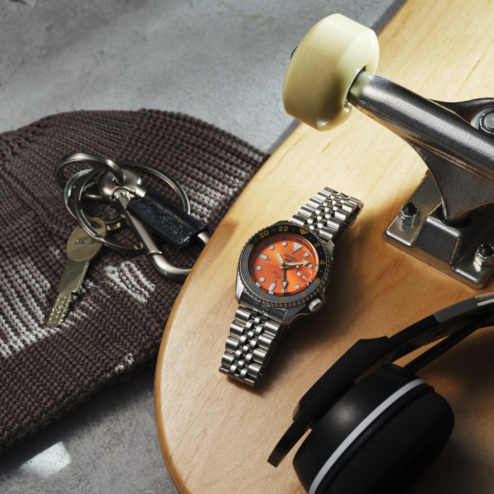 Obrázok z Seiko 5 Sports 'Mikan Orange' GMT