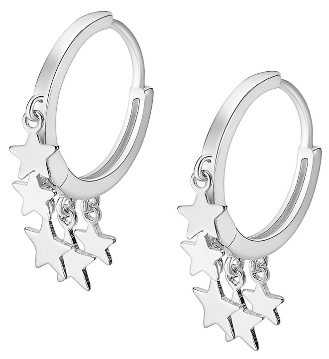 Obrázok z LOTUS SILVER náušnice TRENDY