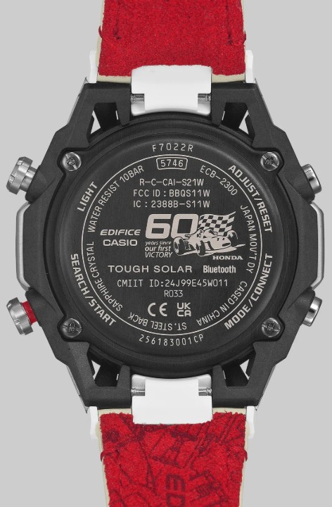 Obrázok z Casio Edifice Sospensione Honda Special Edition 60th Anniversary of the First Victory in F1