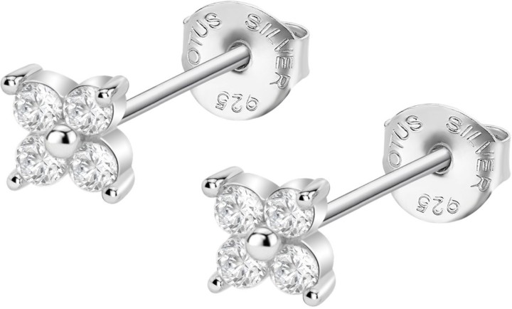 Obrázok z Náušnice Lotus Silver Fantasy