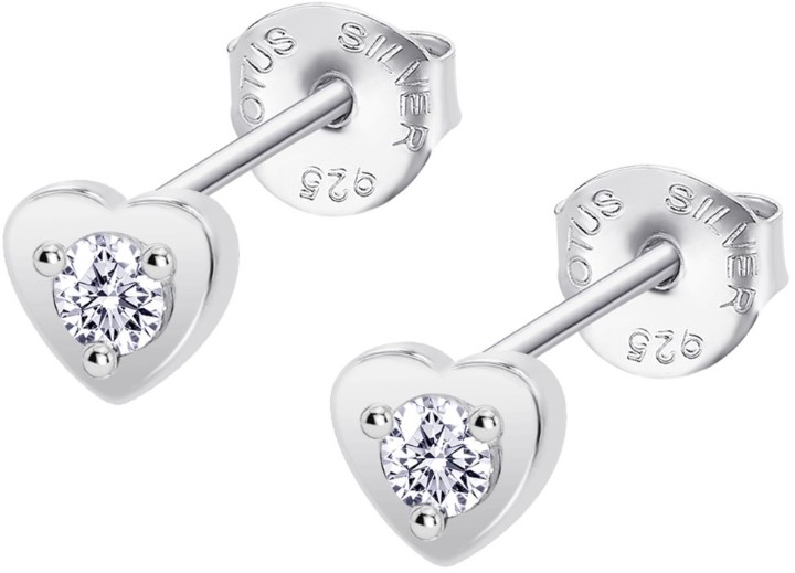 Obrázok z Náušnice Lotus Silver Essentials