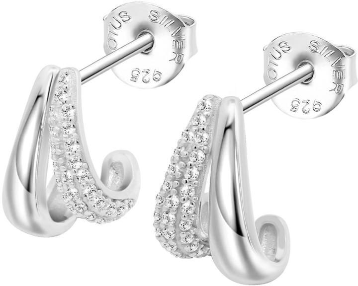 Obrázok z Náušnice Lotus Silver Beyond Classics