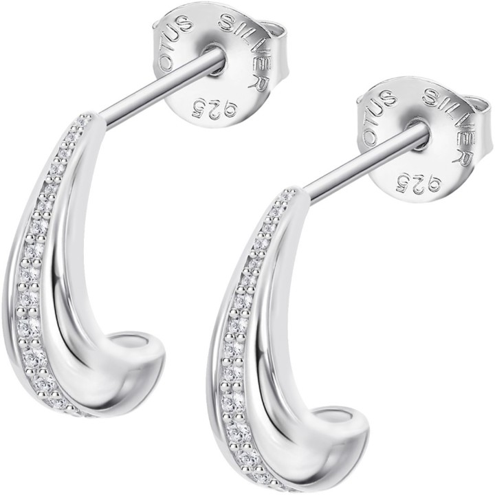 Obrázok z Náušnice Lotus Silver Trendy