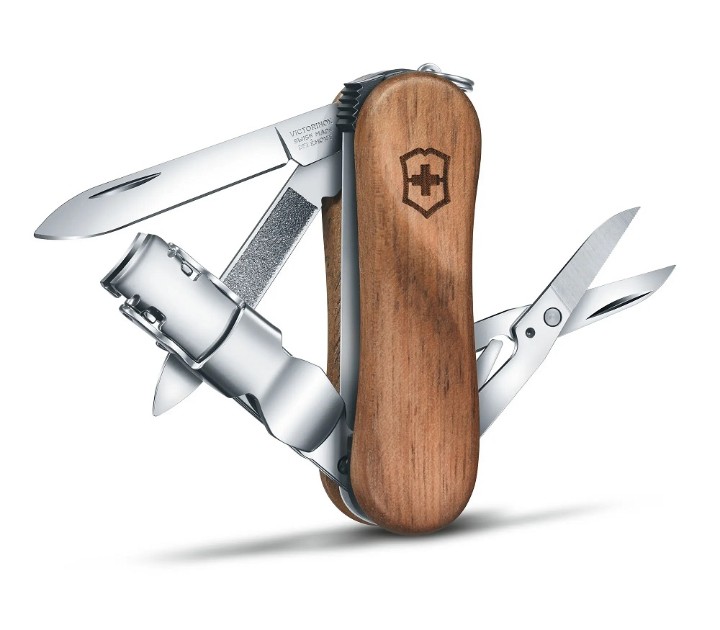 Obrázok z Kapesní nůž Victorinox Nail Clip Wood 580