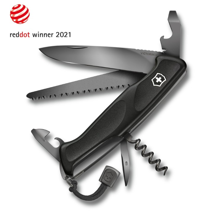 Obrázok z Kapesní nůž Victorinox Ranger Grip 55 Onyx Black