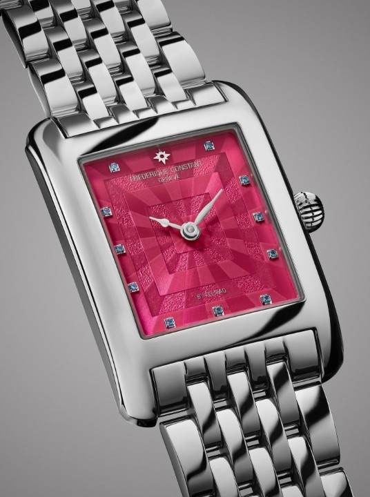 Obrázok z Frederique Constant Classics Carrée Blush Edition by Felipao